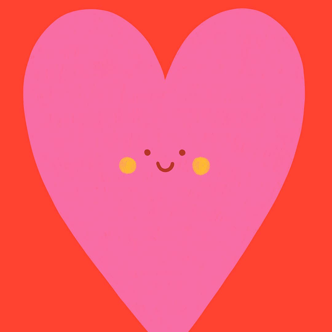 Marylou Chalon - Wholesale Art Print - Smiling heart, illustration3