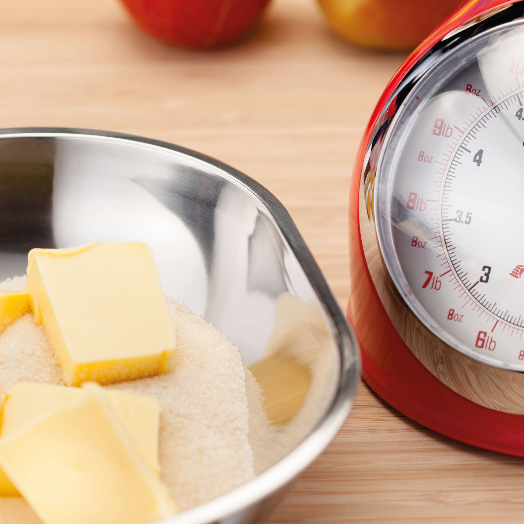 Judge UK - Wholesale Kitchen Tool/Gadget - Judge Kitchen, 5.0kg Traditional Scale, Red1