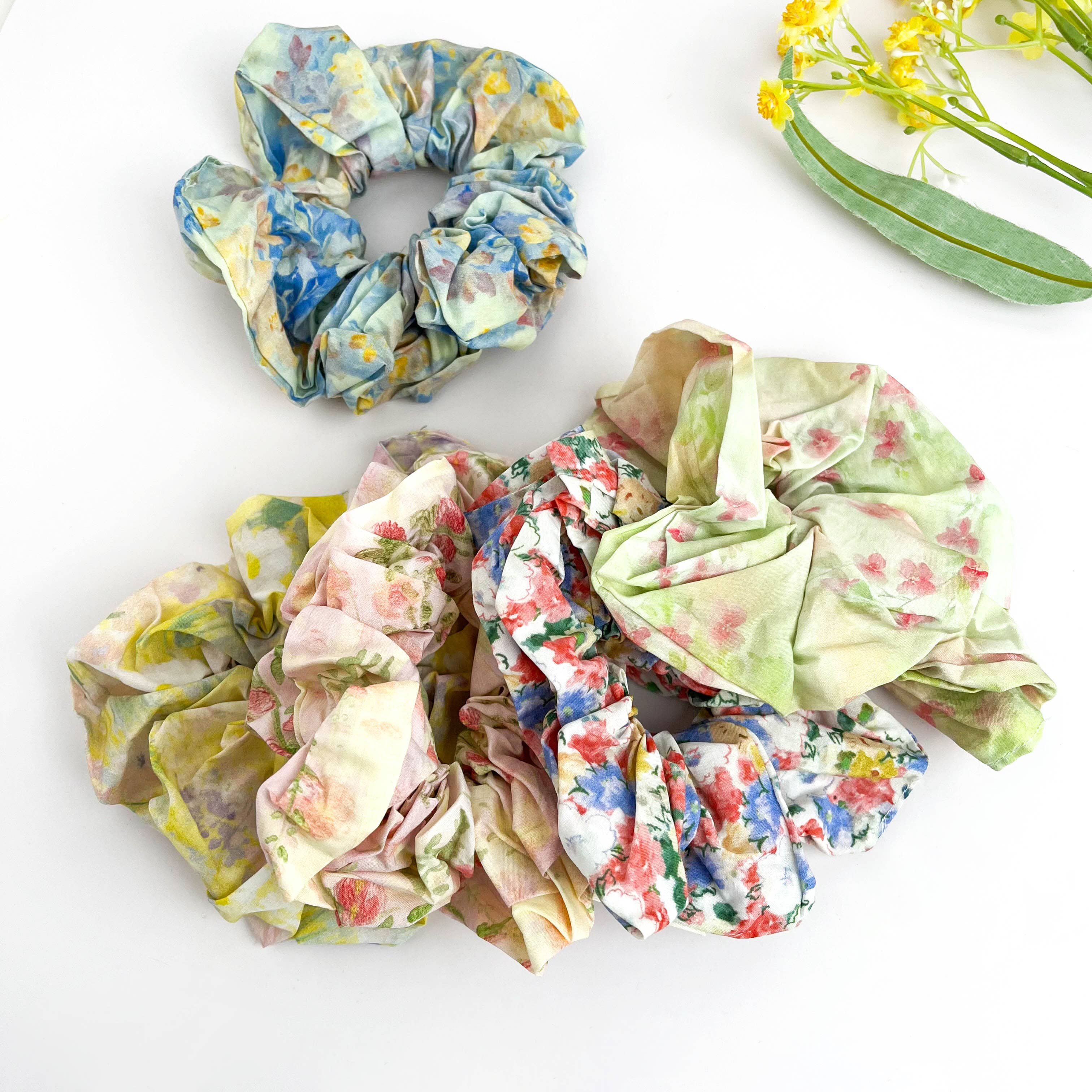 mildstyles - Vente Chouchou – femme - Chouchou à cheveux polyvalent à grand imprimé floral7