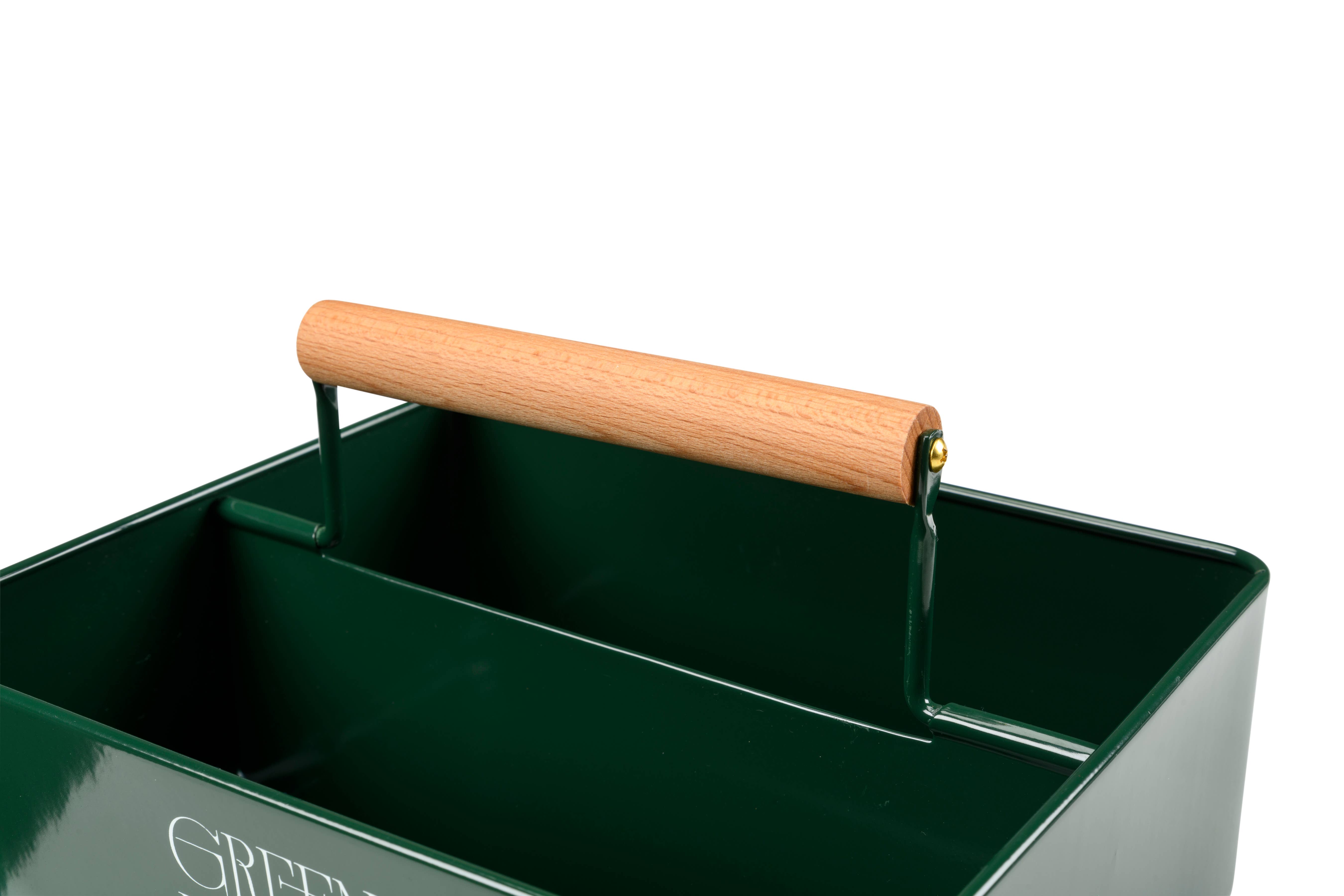 Burgon and Ball – wholesale Garden tool – NEW Greenhouse Caddy - Heritage Green FSC 100%4