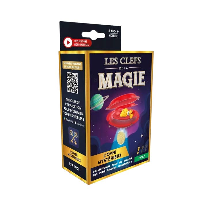 Magic Trick: The Mysterious UFO - Children's Gift - Toy for wholesale by Les Clefs de la Magie 🗝️🎩