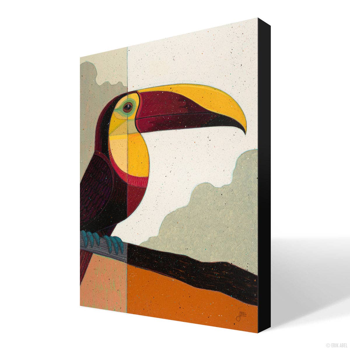 Abel Arts - Wholesale Art Print - Yellow-Throated Toucan - WHLSL Print3