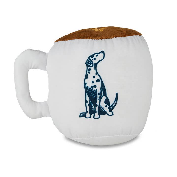 Grounds & Hounds Coffee Co. - Wholesale Coffee Mug - Pupper Cup Plush Dog Toy