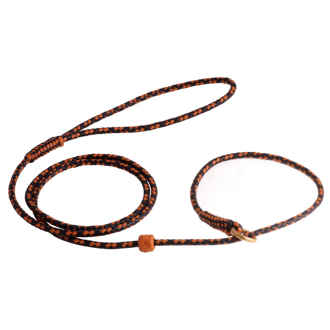 Alvalley - Wholesale Pet Leash - Dog - Braided Leather Slip Lead with Stopper4