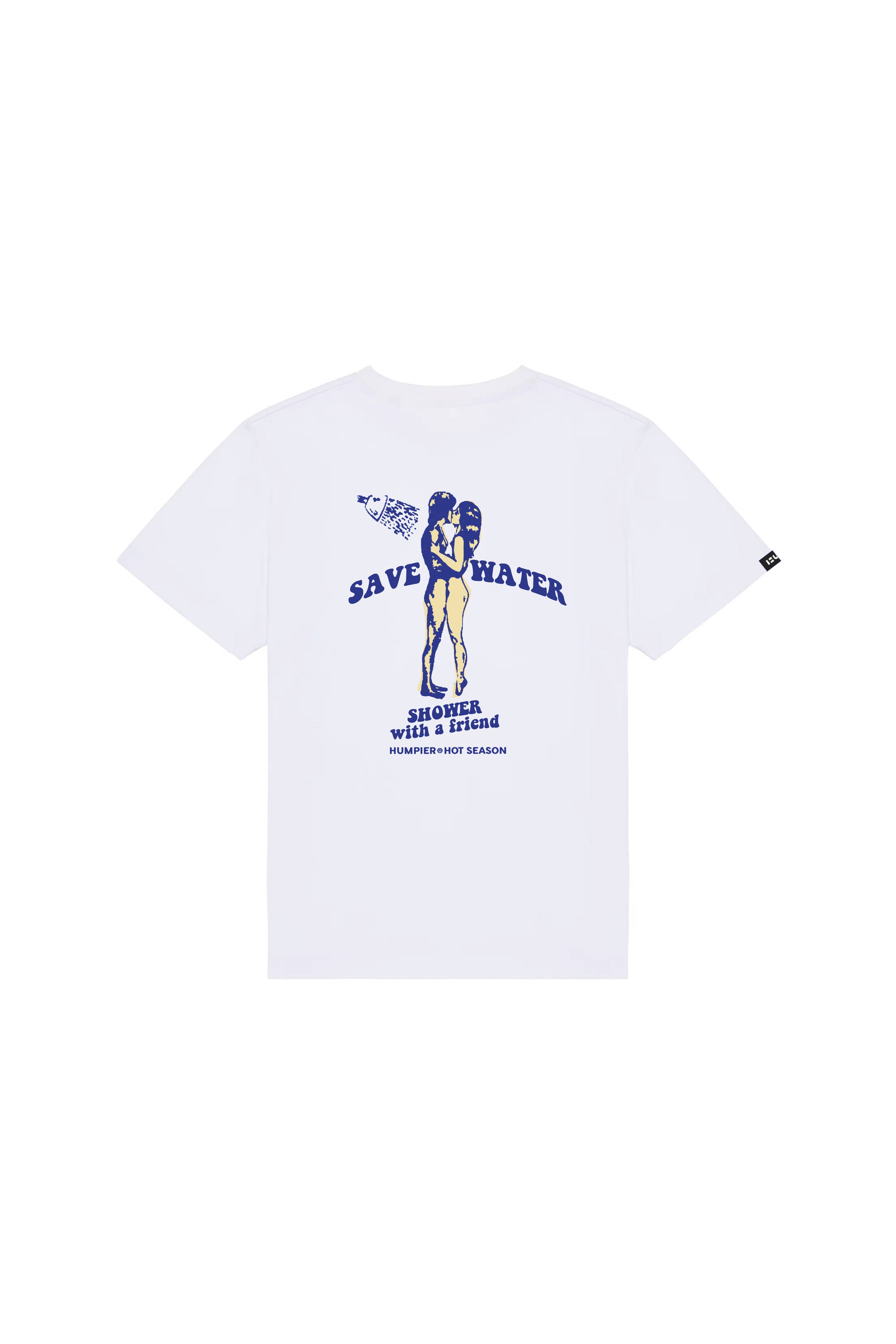 Humpier – wholesale Screen printed t-shirt – unisex – Save Water T-shirt