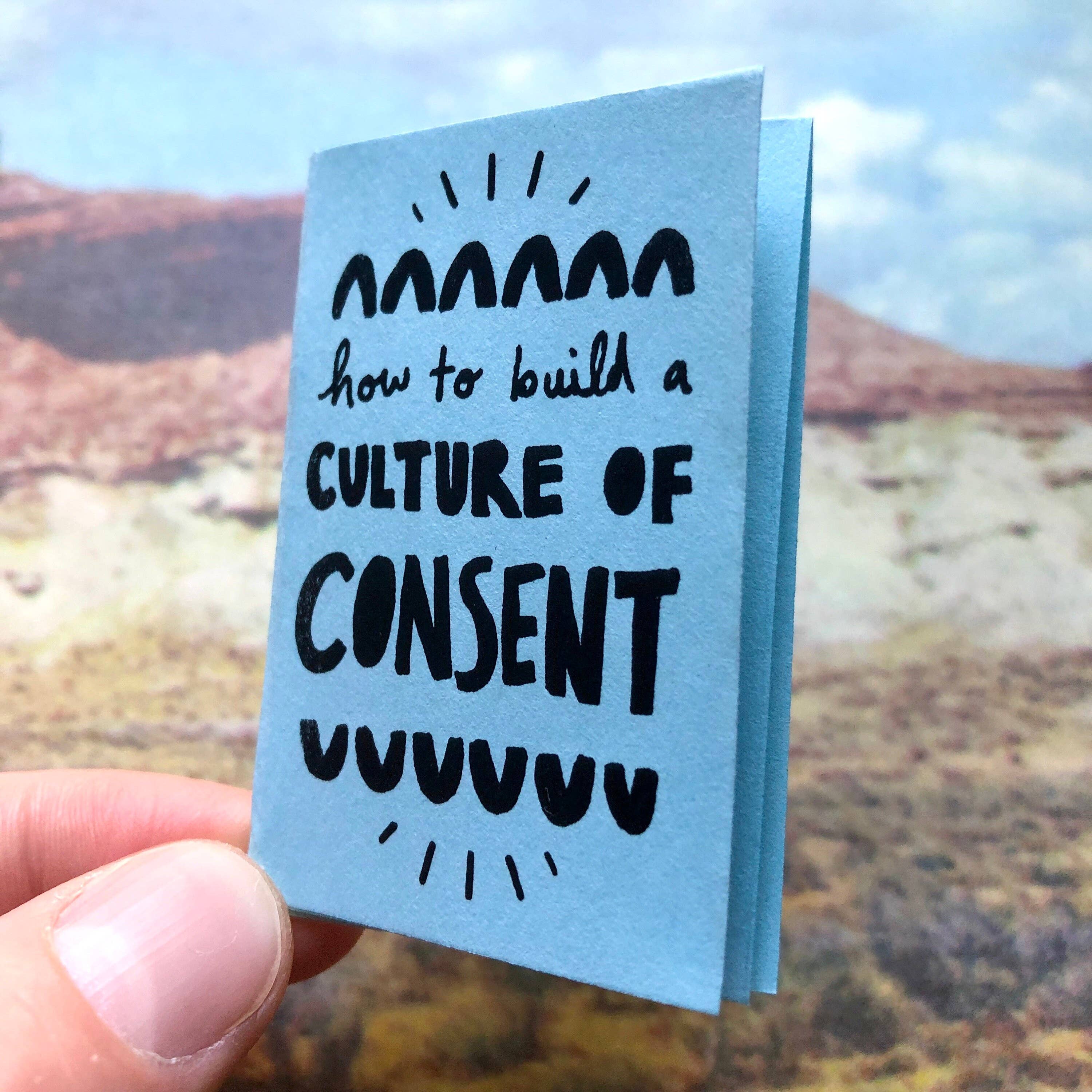Pleasure Pie - Wholesale Teen & Young Adult Book - How To Build A Culture Of Consent Zine | Feminist Sex Education Tiny Zine Booklet5