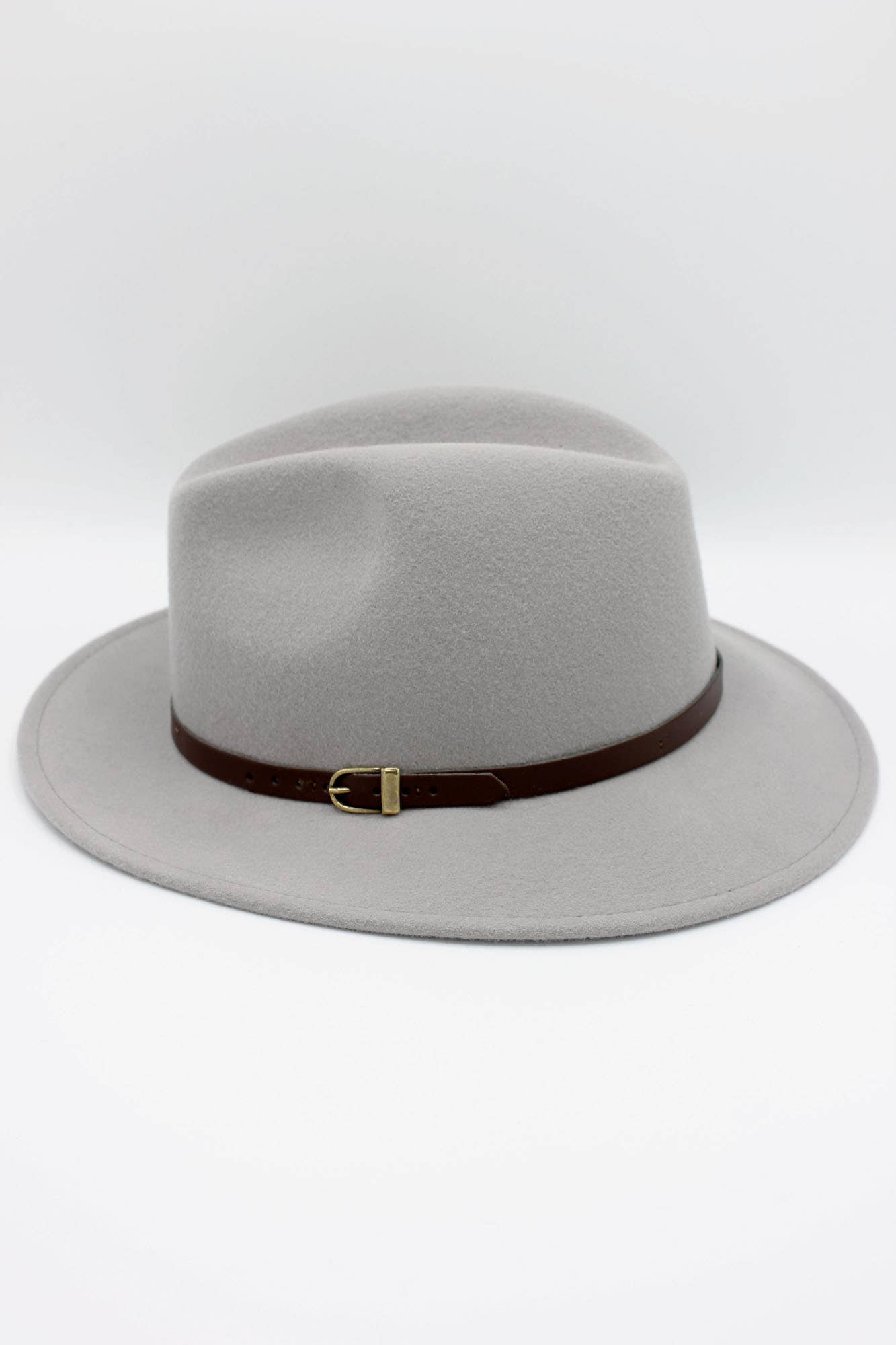 Hologramme Paris - Wholesale Fedora - Unisex - Classic Wool Fedora Hat with Belt5