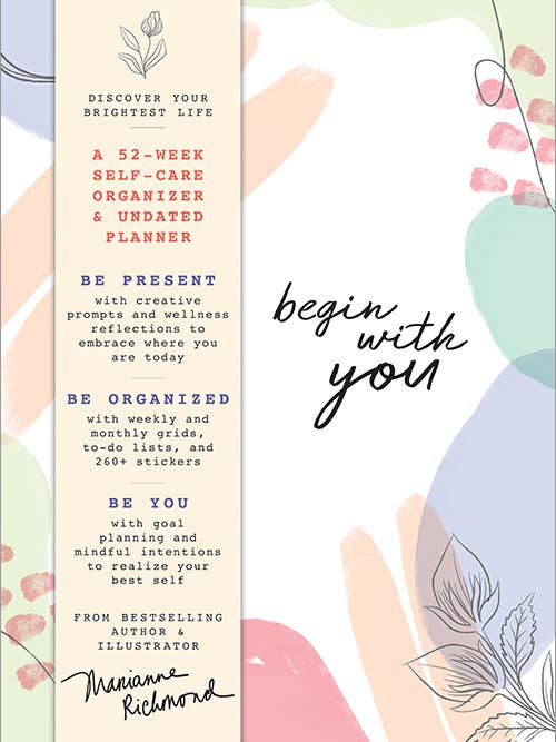 Begin With You Undated Planner for wholesale by Sourcebooks