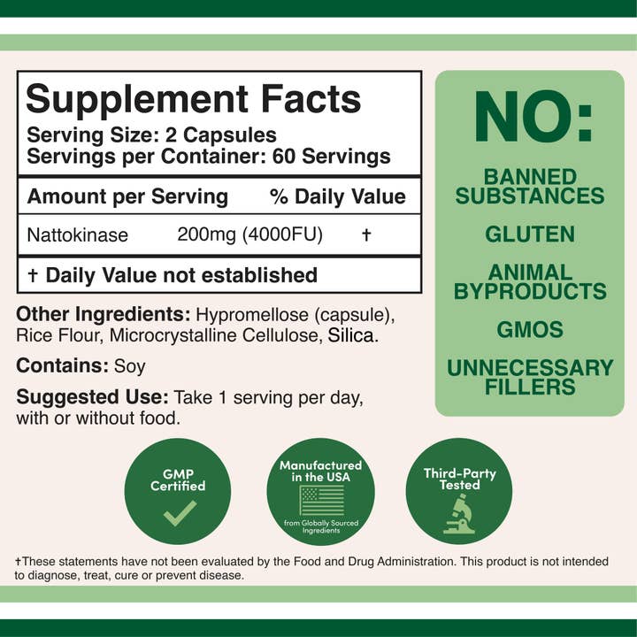 Double Wood Supplements - Wholesale Oral Supplement/Vitamin - Nattokinase1