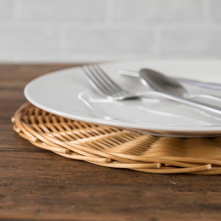 Willow Group - Wholesale Placemat - 12" Round Woven Placemats Indoor / Outdoor for Summer3
