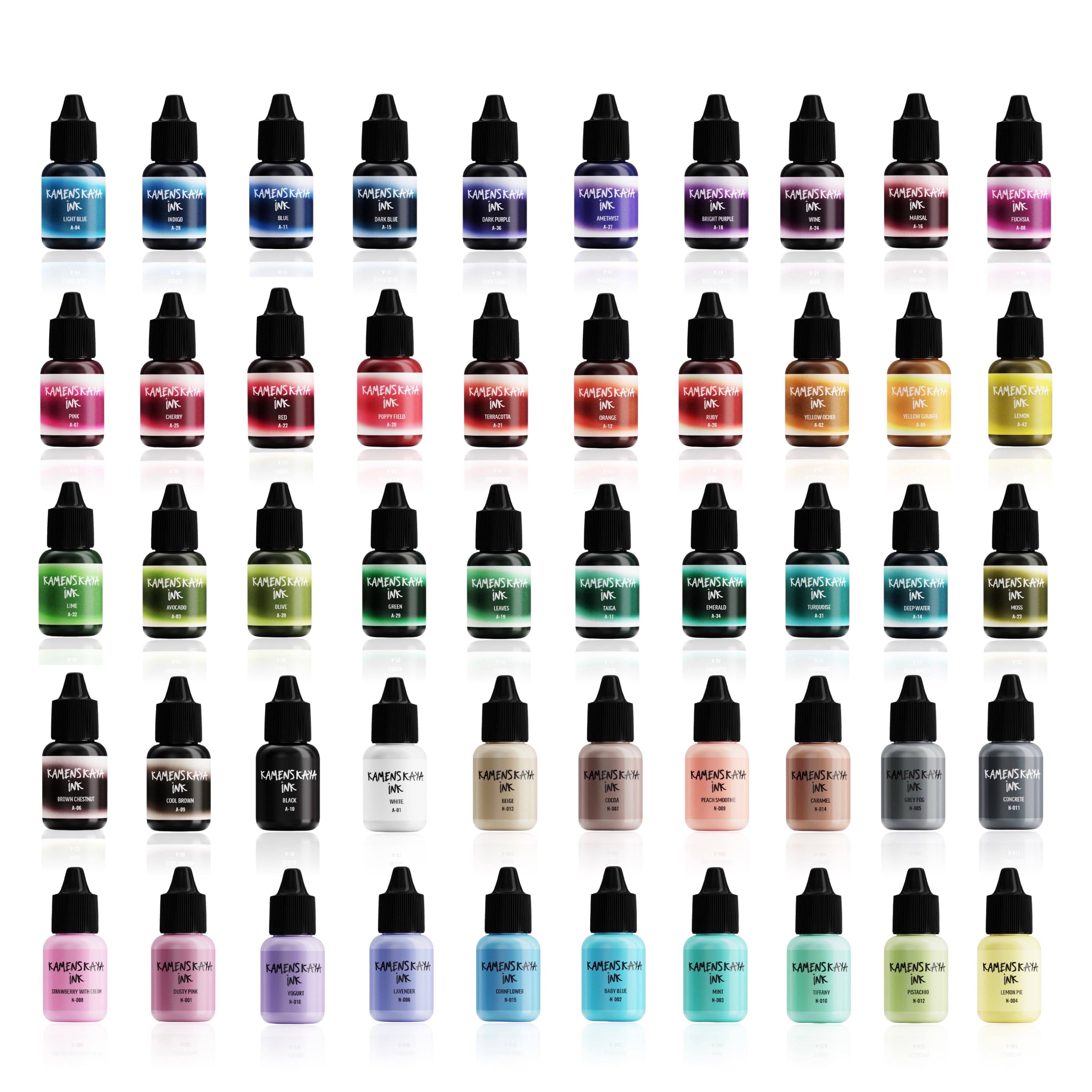 KAMENSKAYA - Wholesale Craft Supplies - Set of 50 'mini' alcohol inks1