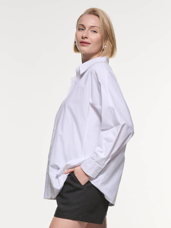 Camisa de algodón con lazo trasero Ella para venta al por mayor de Soon Maternity