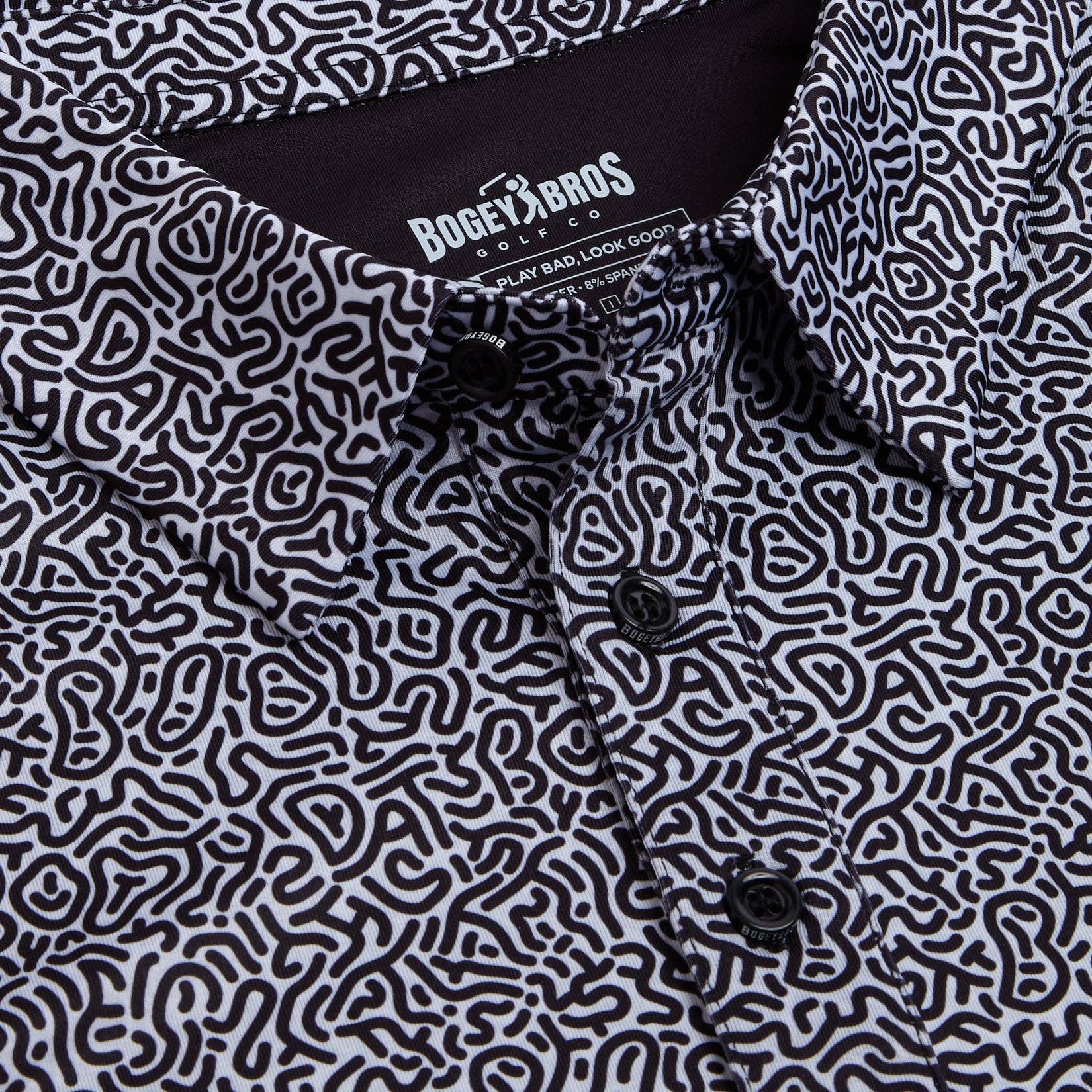 Bogey Bros Golf Co – Polo - Homem por atacado – Palavras Ocultas - Polo2