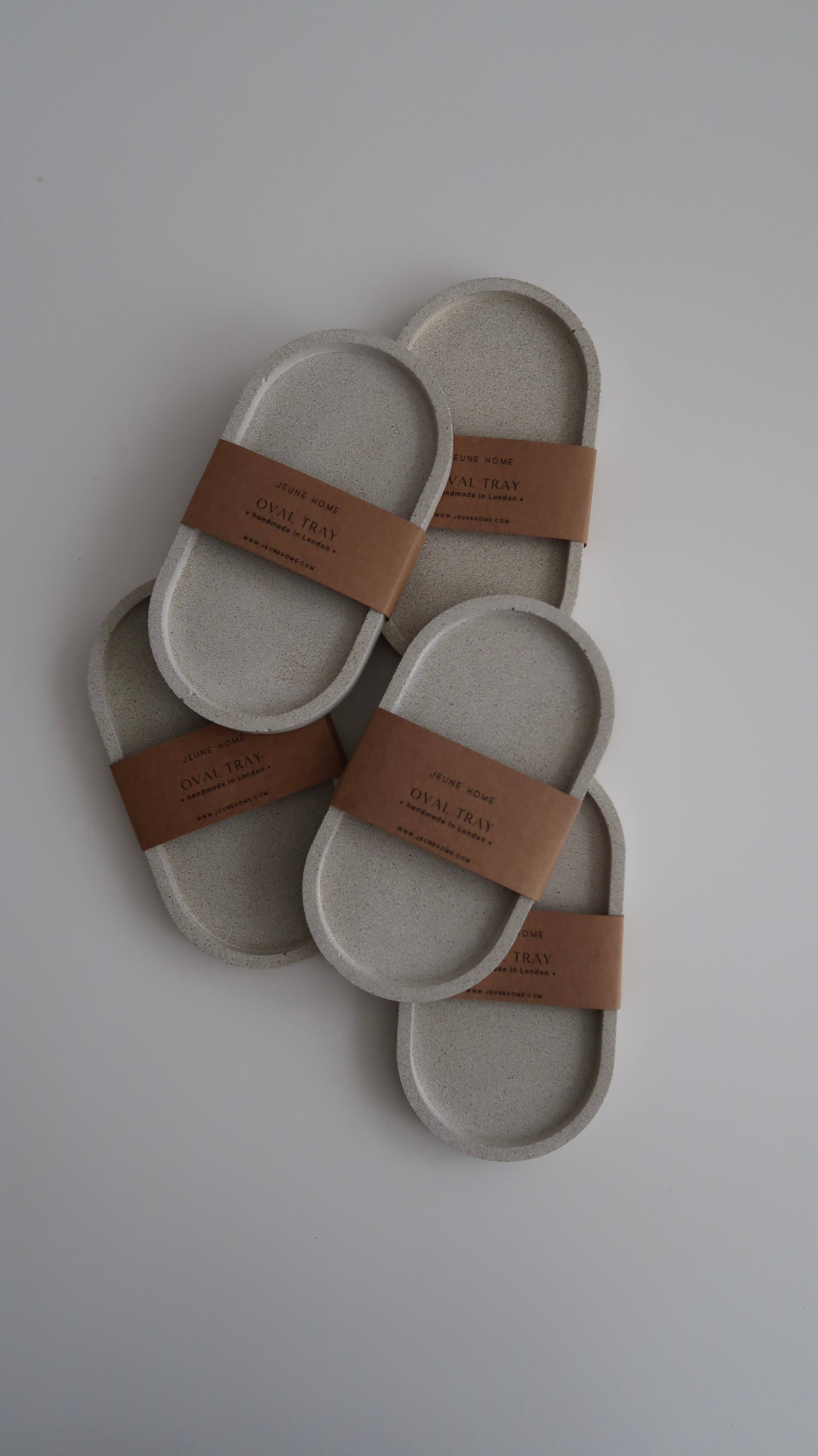 Jeune Home - Wholesale Decorative Tray - Textured oval tray5