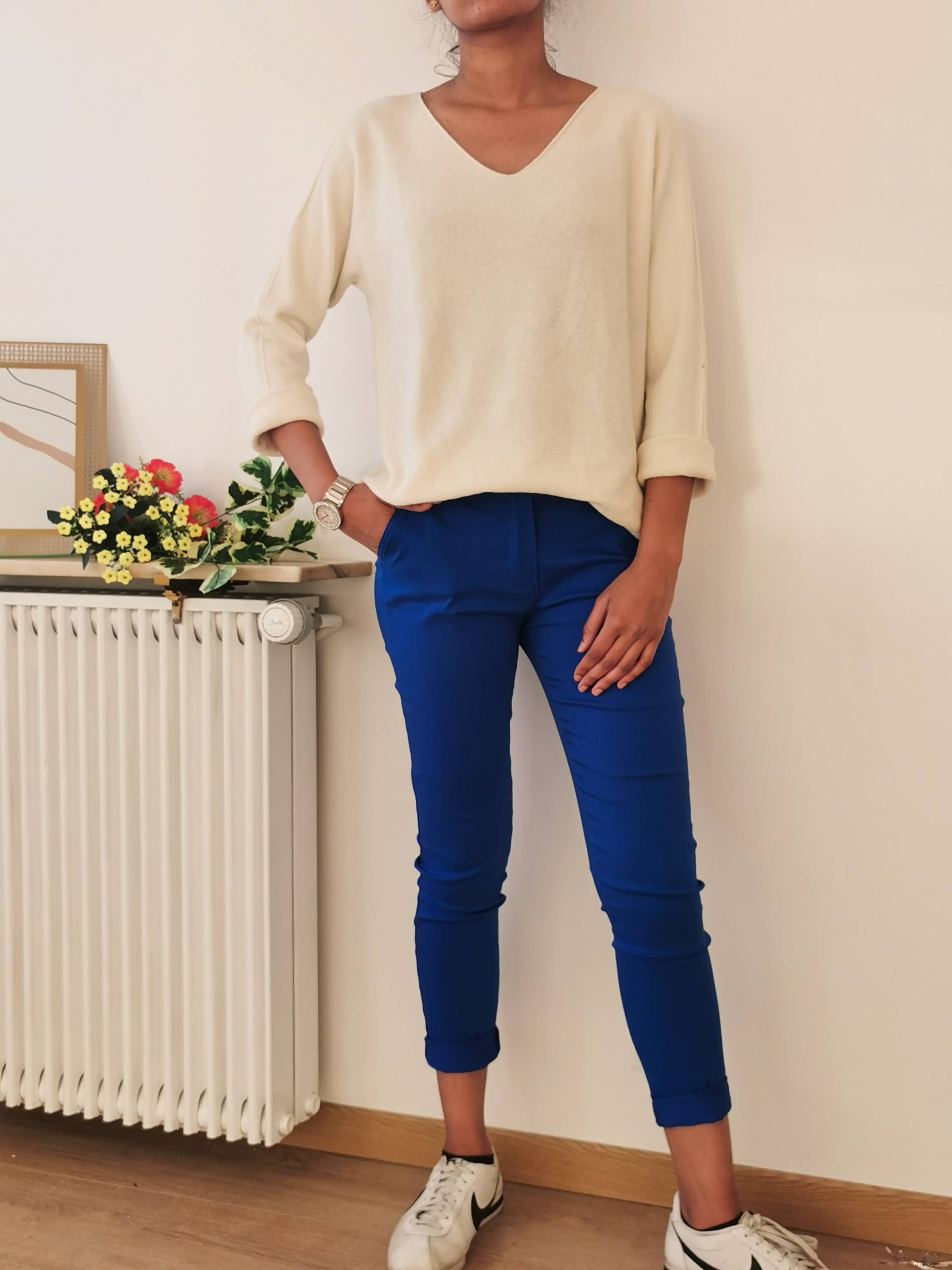 ZAFA PARIS - Wholesale Knit Sweater - Women's - 16FZ0H811-High quality seamless mesh sweater.1