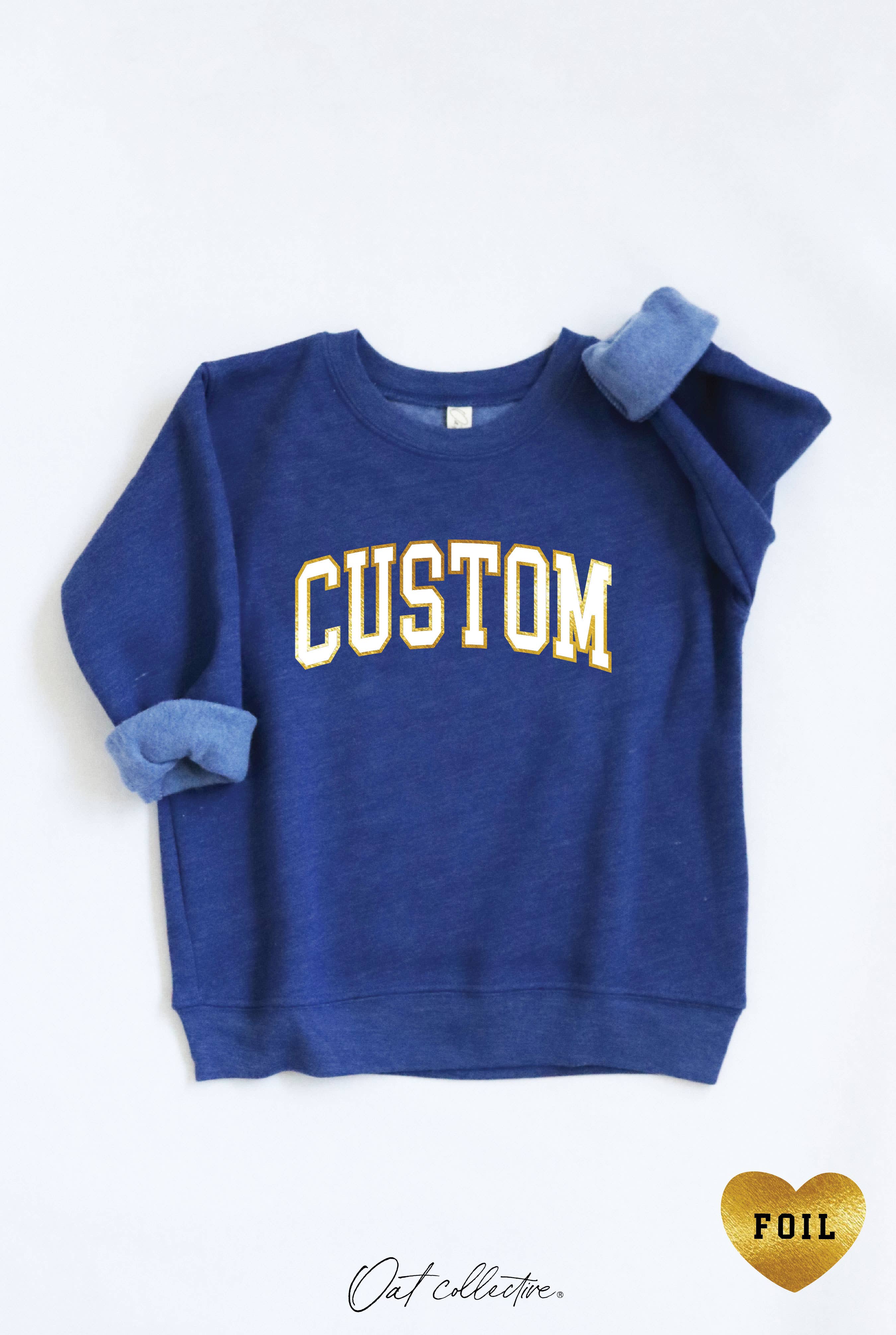 OAT COLLECTIVE - Vente Sweat-shirt – enfant - Sweat-shirt graphique CUSTOM FOIL pour tout-petits9