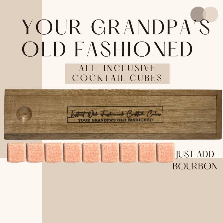 All-Inclusive Cocktail Cubes for wholesale by Your Grandpa's Old Fashioned