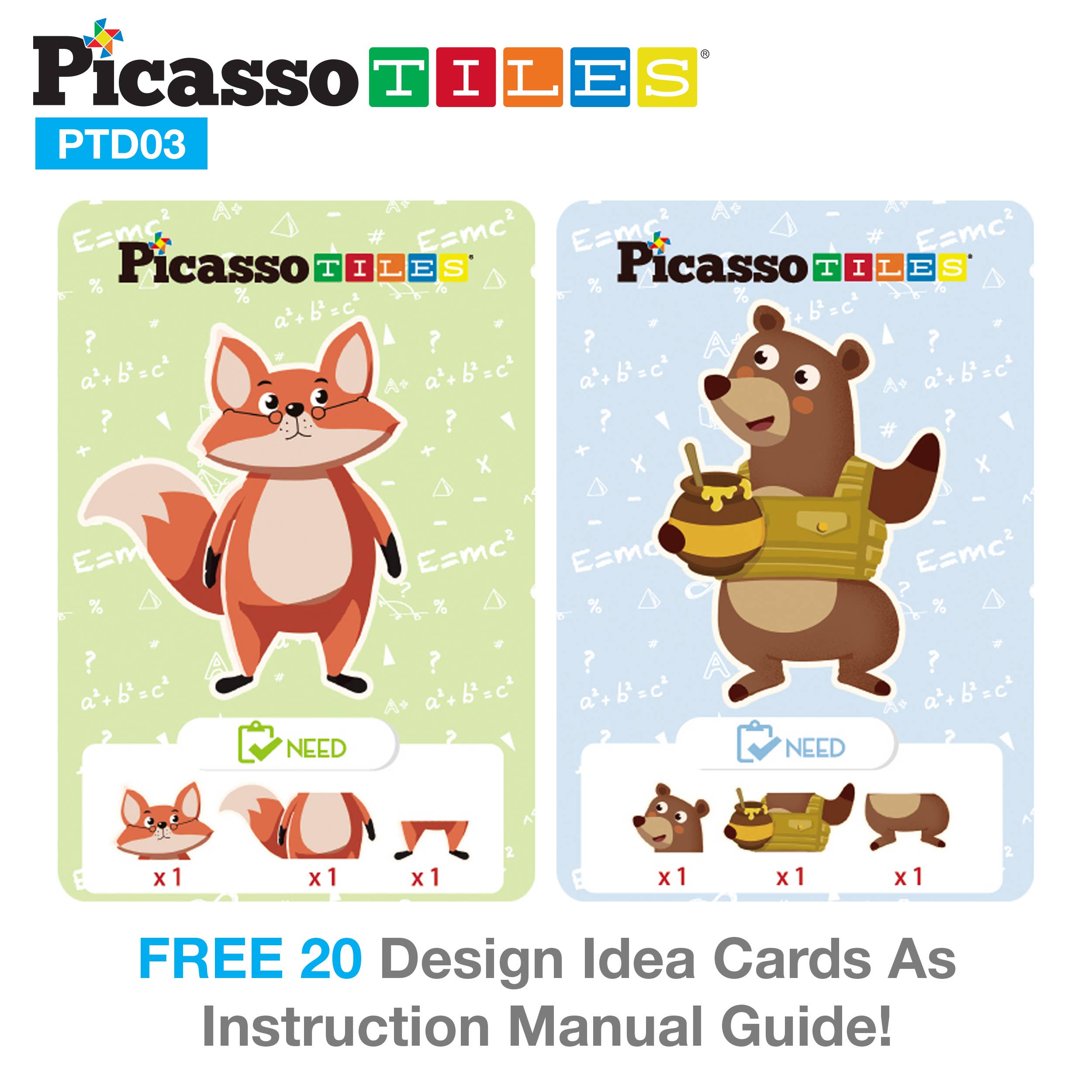 PicassoTiles – wholesale Puzzle – Child – PicassoTiles Mix-and-Match Animal Puzzle Book1