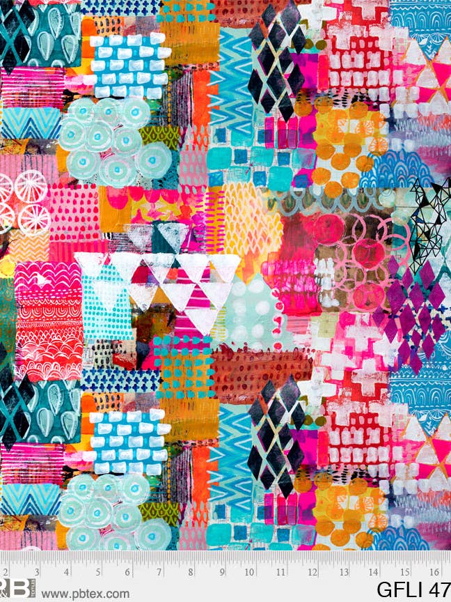 GARDEN FLIGHT 4744 B for wholesale by P&B TEXTILES