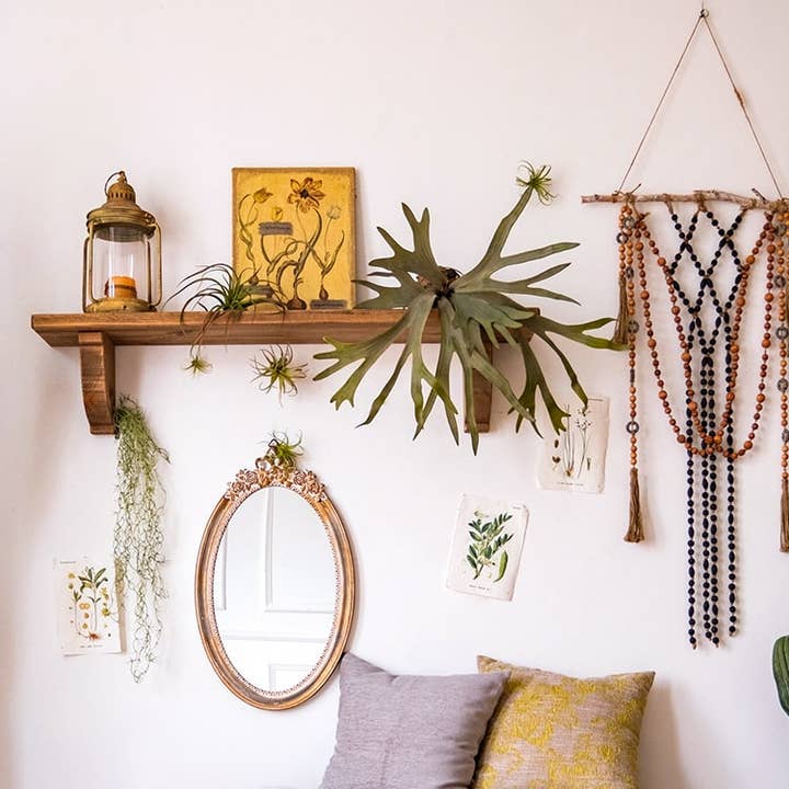 Rustic Reach - Wholesale Curtain Tieback - Wood Beaded Cord Curtain Tiebacks DIY Door Curtain 47" Long11