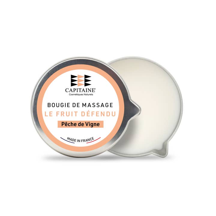 Capitaine Cosmétiques – wholesale Massage oil/gel – Natural massage candle “The Forbidden Fruit” - 150g1