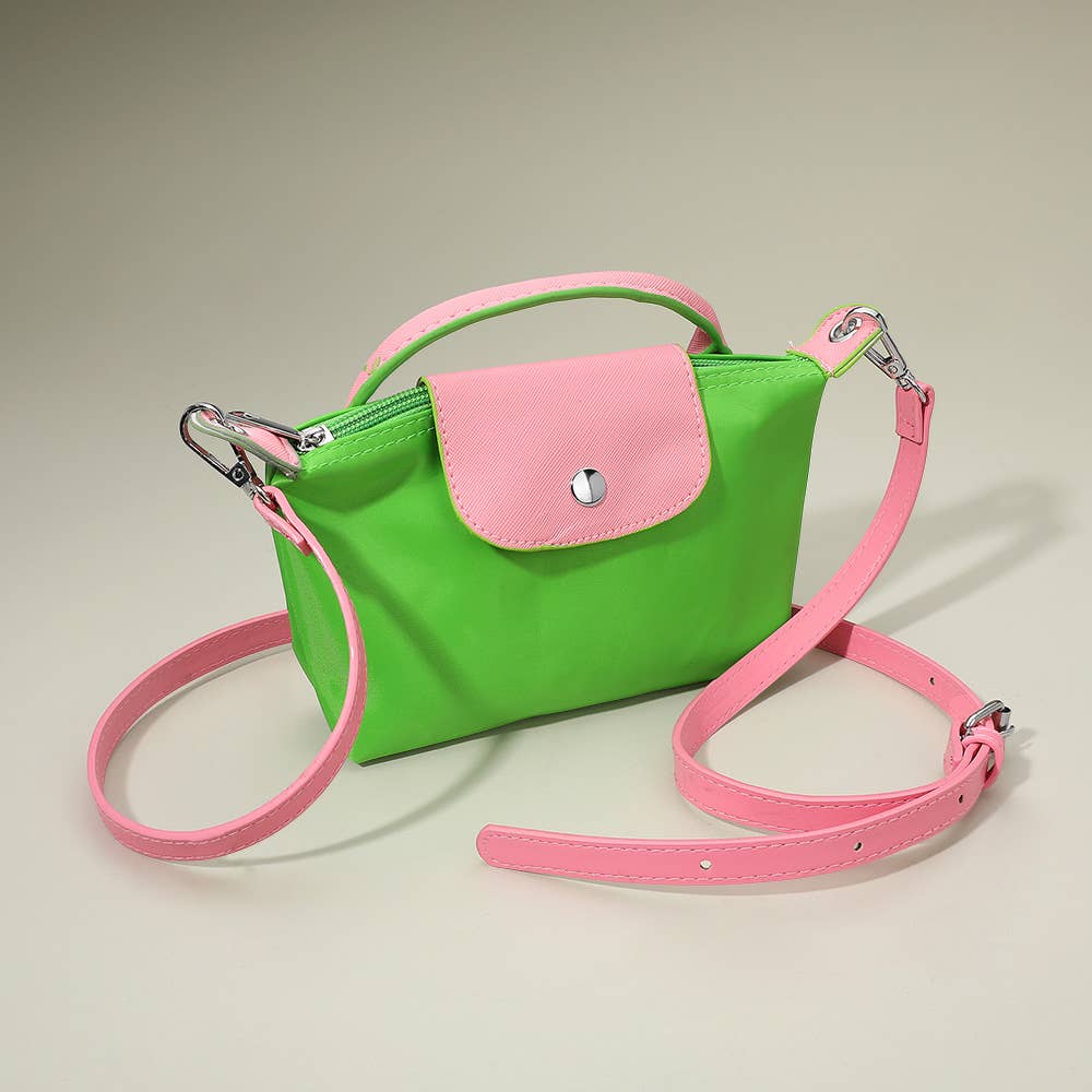 Sensibling Corp. - Wholesale Crossbody Bag - Women's - Compact Two Tone Handbag / Crossbody Bag0