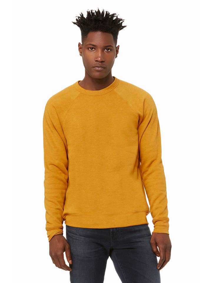 Bella + Canvas Sponge Fleece Crewneck Sweatshirt | 3901 for wholesale by Total Apparel