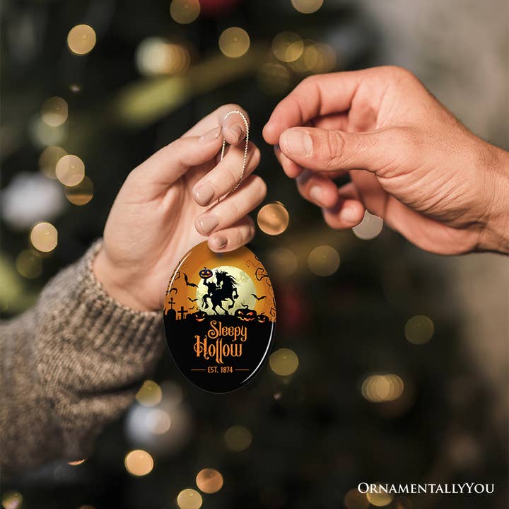 OrnamentallyYou - Wholesale Ornament - Spooky Sleepy Hollow Headless Horseman Ornament4