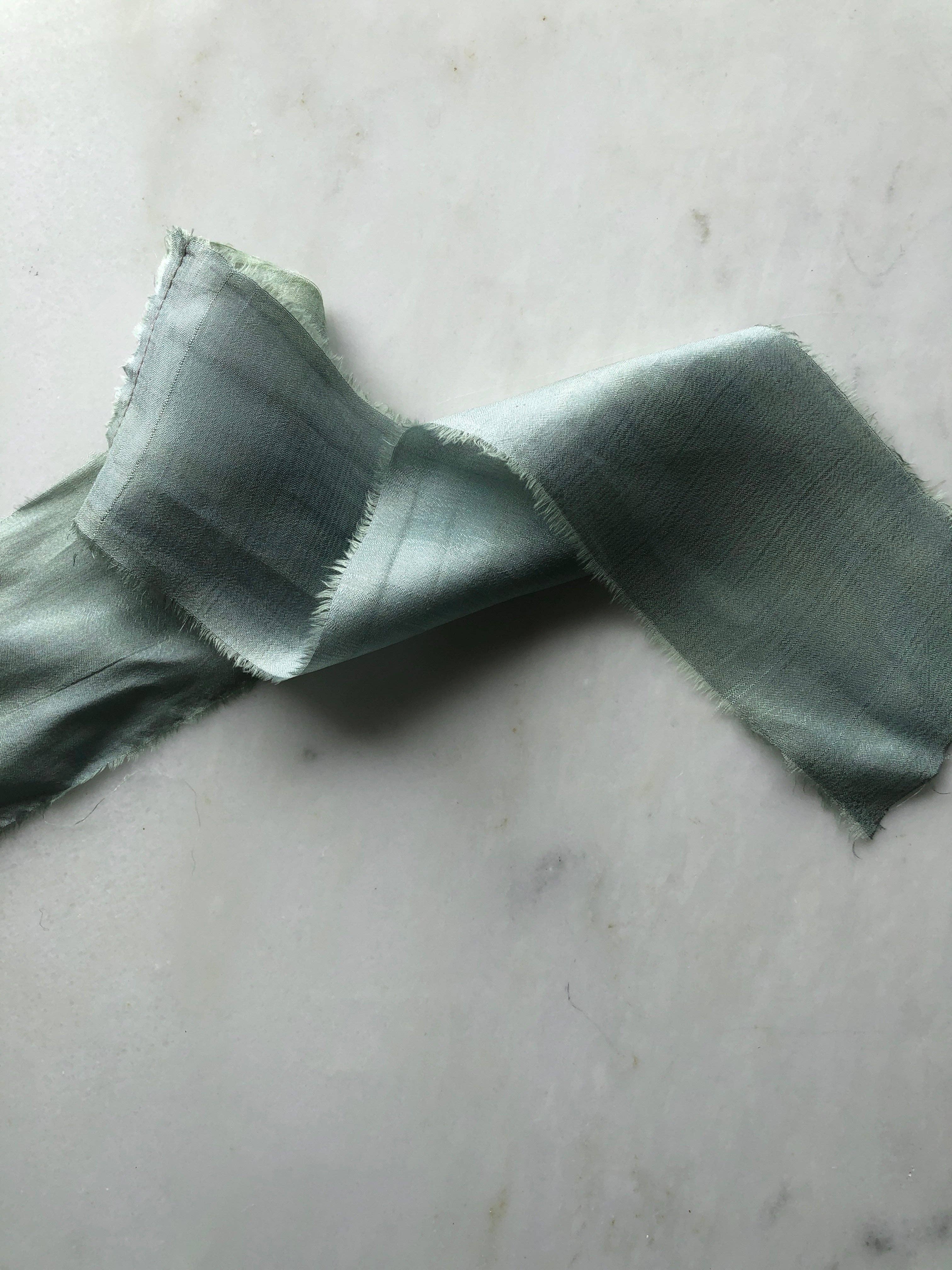 Nettle & Silk - Wholesale Ribbon – Gift wrapping - Upcycled Wide Silk Sari Ribbon7