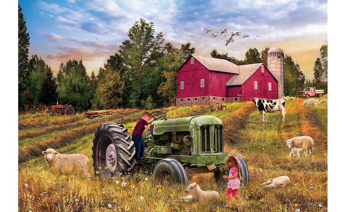 Eurographics Puzzles USA - Wholesale Puzzle - Adult - Tractor Tin1