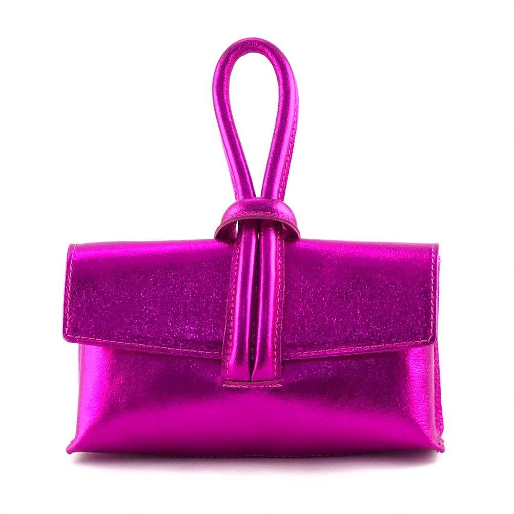 MILANO AMOUR - Vendita all'ingrosso Pochette - Donna - POCHETTE MICHELLE LAMINATO CON NODO28