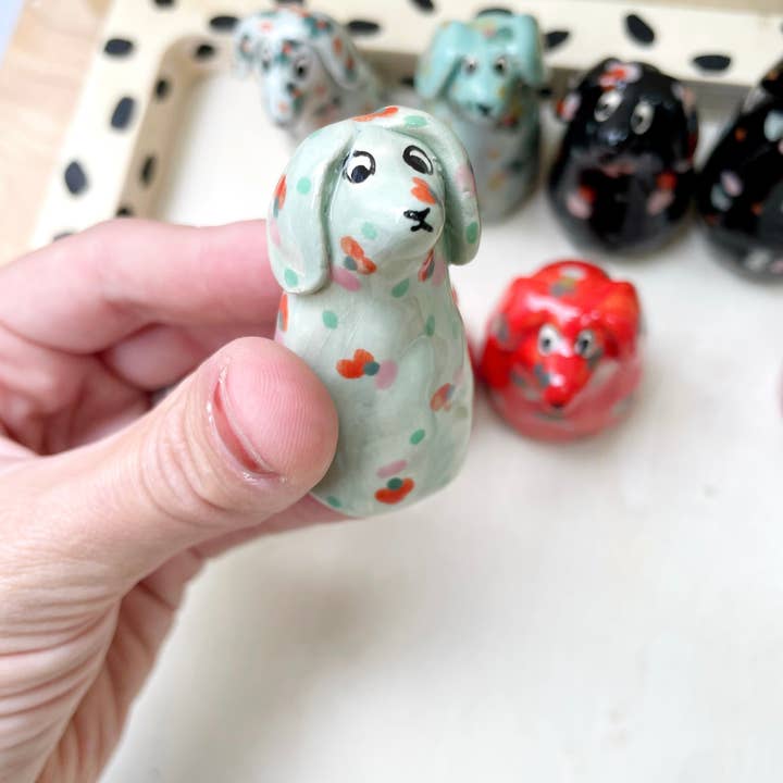 By Bianca Rae - Wholesale Decorative Figurine - Itty Bitty Puppy Committee 7