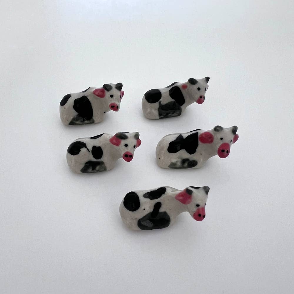 VIE - Wholesale Decorative Figurine - Mini Ceramic Figurine, Assorted Colour, Approx. 2cm166