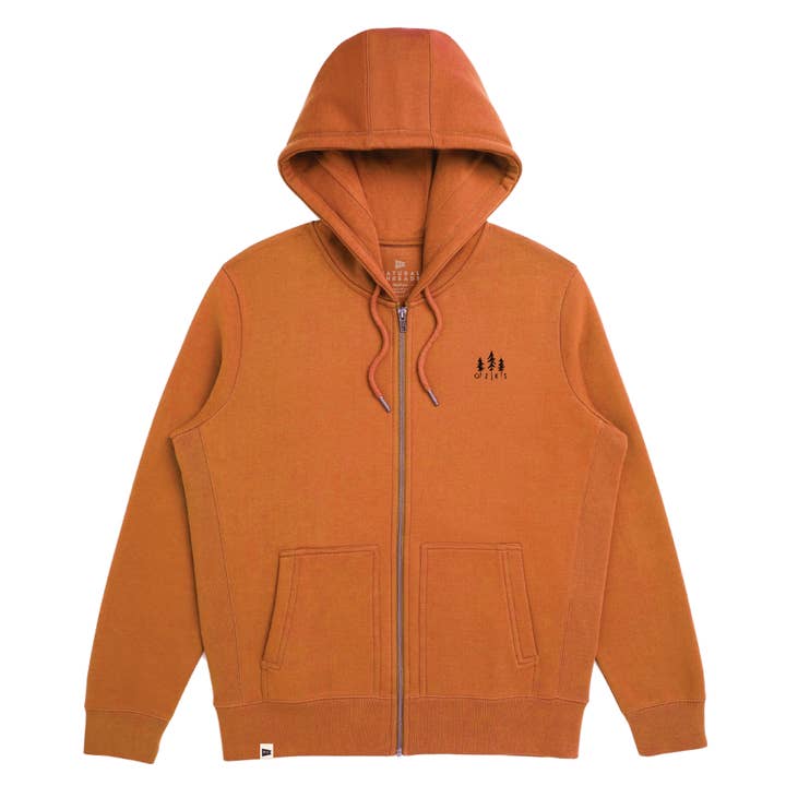 HC Organic Hoodie (Rust) for wholesale by Natural Threads
