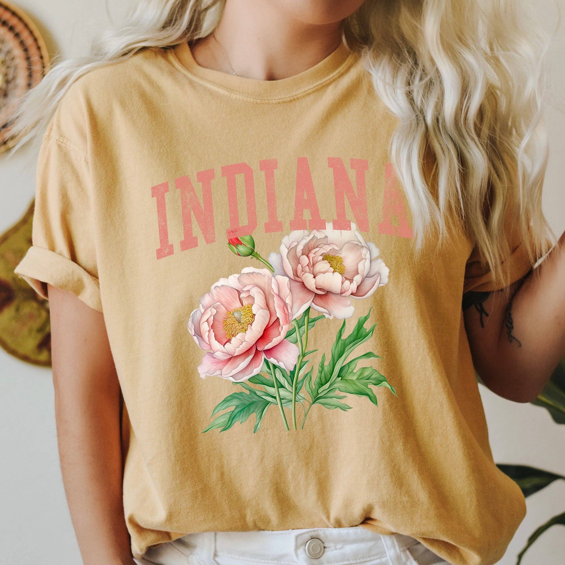 Refinery Number One LLC - Wholesale T-Shirt (Graphic) - Women's - Indiana State Flower T-shirt7
