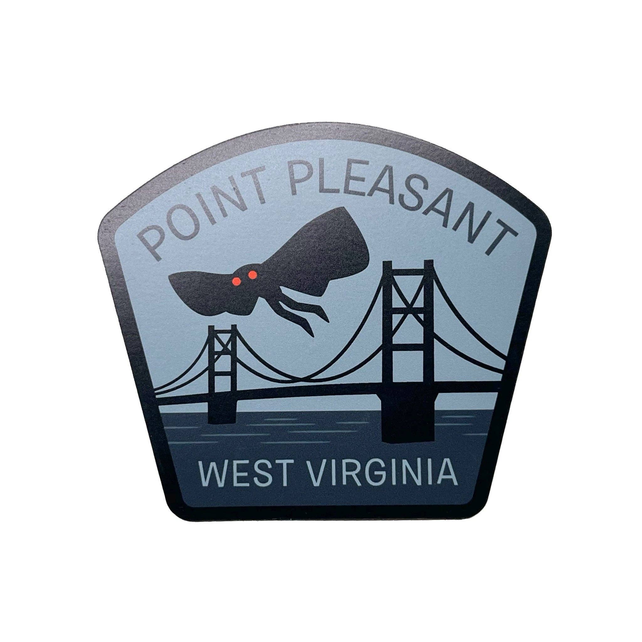 Monsterologist - Wholesale Magnet - Point Pleasant, West Virginia travel magnet0