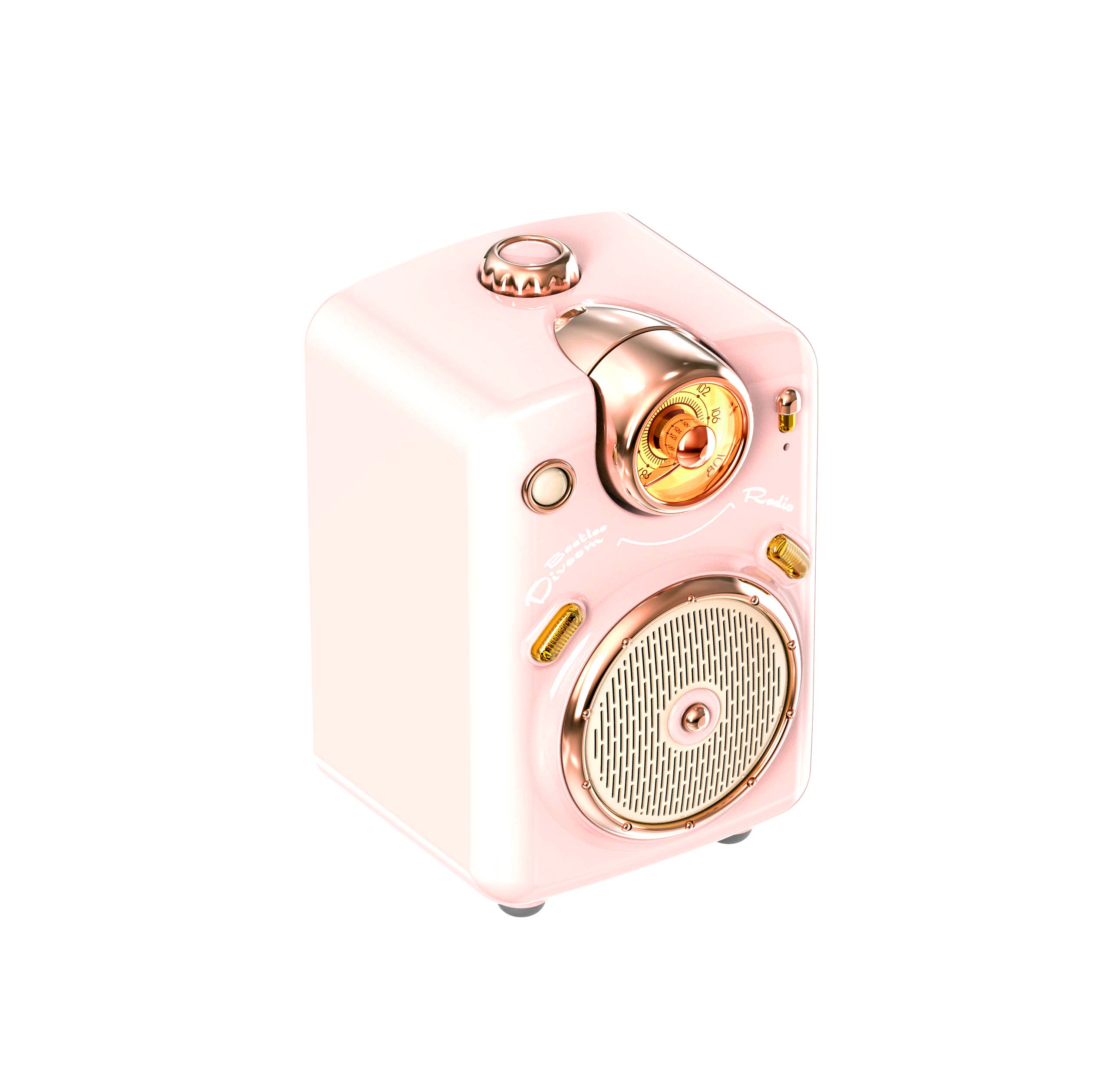 Mad Monkey GmbH - Venta al por mayor Altavoces - Set de karaoke con altavoz Bluetooth y micrófono Divoom2