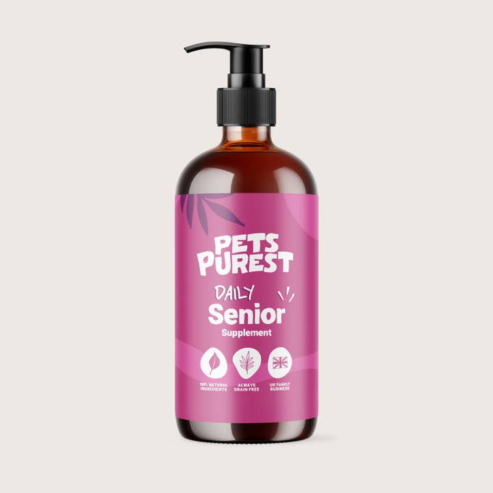 Daily Senior Supplement 300ml for wholesale by Pets Purest
