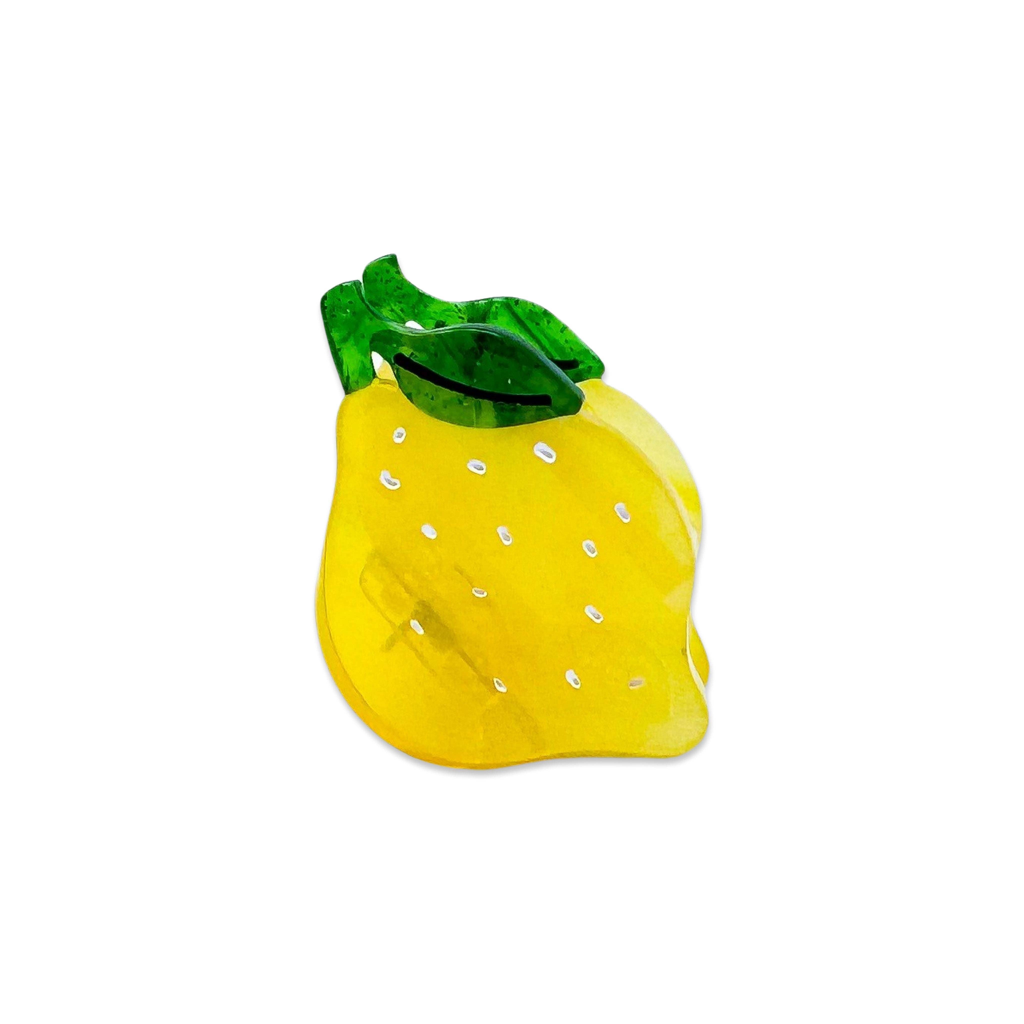 Jenny Lemons – wholesale Hair clip – Women’s – Mini Lemon Hair Claw Clip5