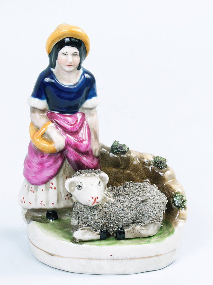 Girl w/ Sheep for wholesale by AA Importing