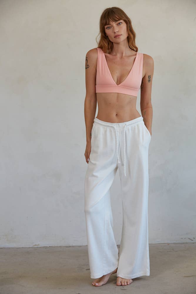 By Together - Vente Brassière – femme - Débardeur brassière sans couture en maille à col en V profond - Dealbreaker By Together11