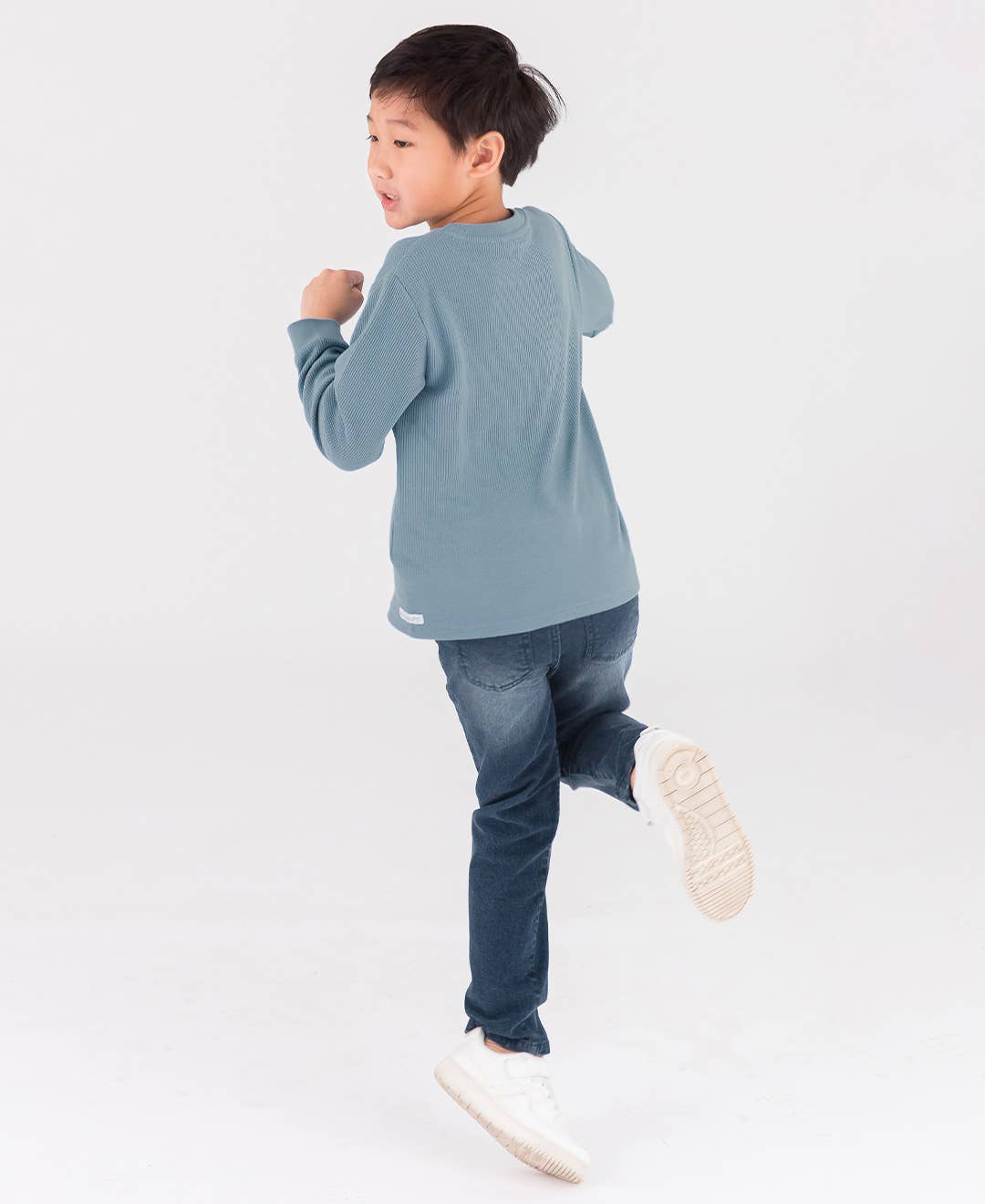 RuffleButts + RuggedButts - Wholesale Jeans - Kids - Boys Medium Wash Denim Jeans5