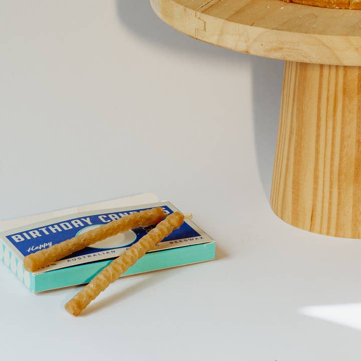 Settler Hives - Wholesale Cake candle - Organic Beeswax Birthday Candles4