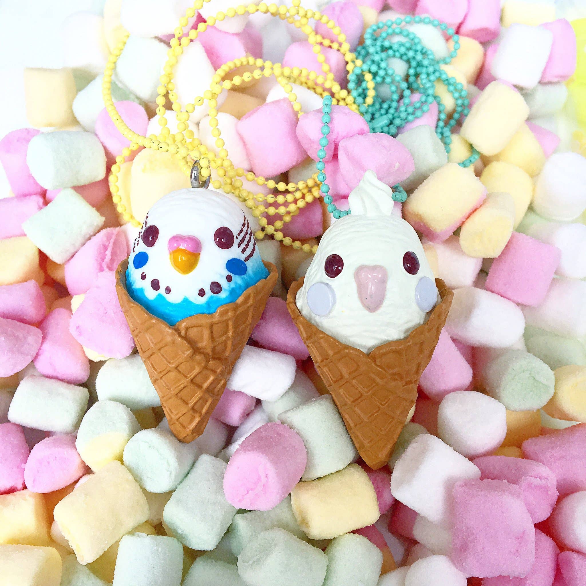 Pop Cutie Accessories & Gifts - Wholesale Kids Necklace - Kids - Ltd Pop Cutie Parfait Parakeet Kids Necklaces6