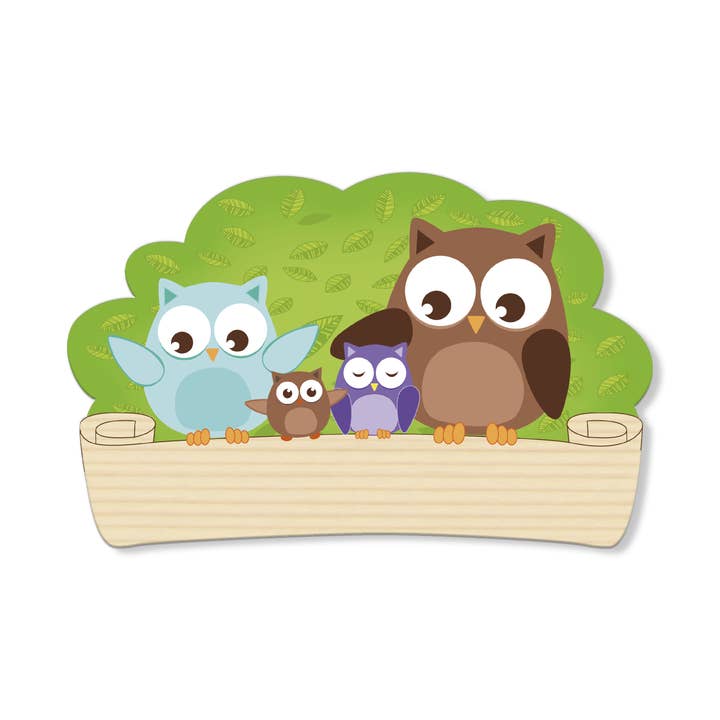 Owls plate for wholesale by Dekori