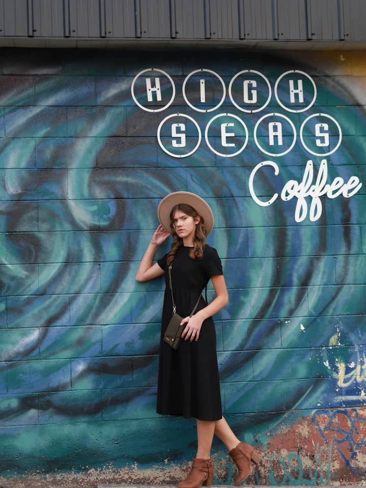 The Kneelength Frock – Großhandel Kleid – Damen – Kleid Alberta aus Bio-Baumwolle und Hanf7