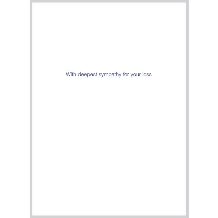 The Borealis Press Inc - Wholesale Sympathy Card - May the memories Pet Sympathy Greeting Card 1