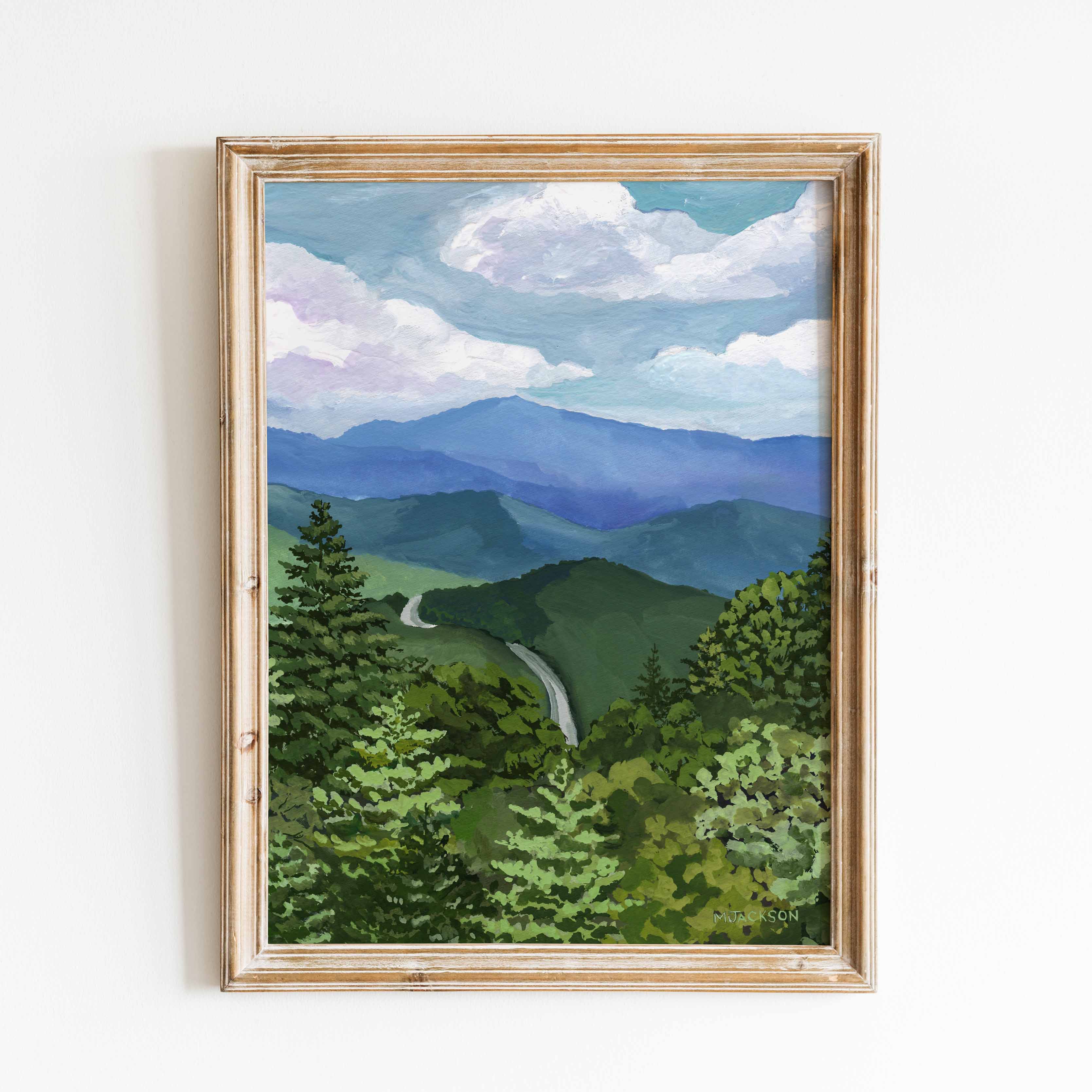MARISAMADE - Wholesale Art Print - Blue Ridge Parkway Art Print