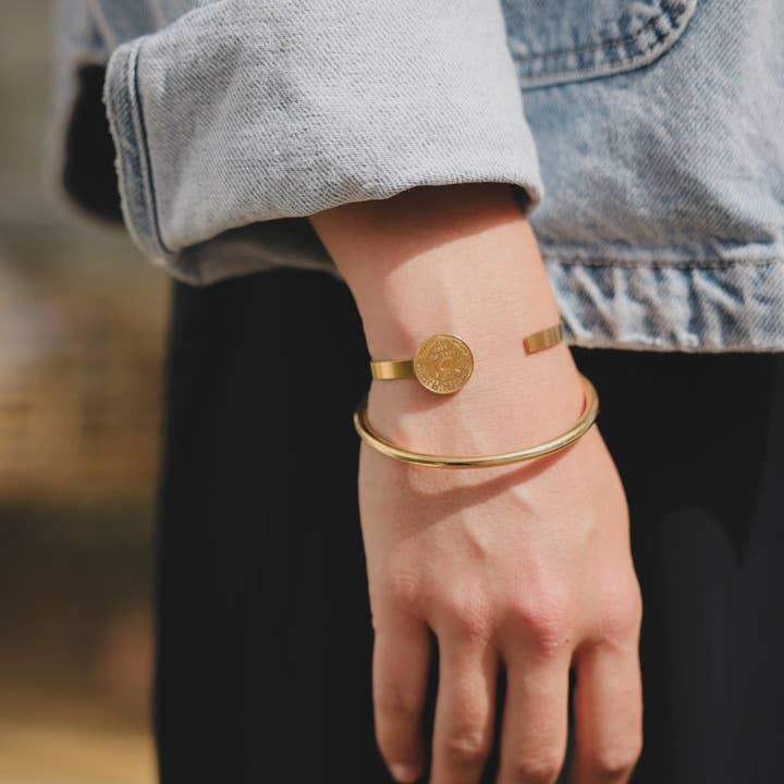 Armring - Le Bordelais 5 Karat Guld för wholesale av LE SOU FRANCAIS