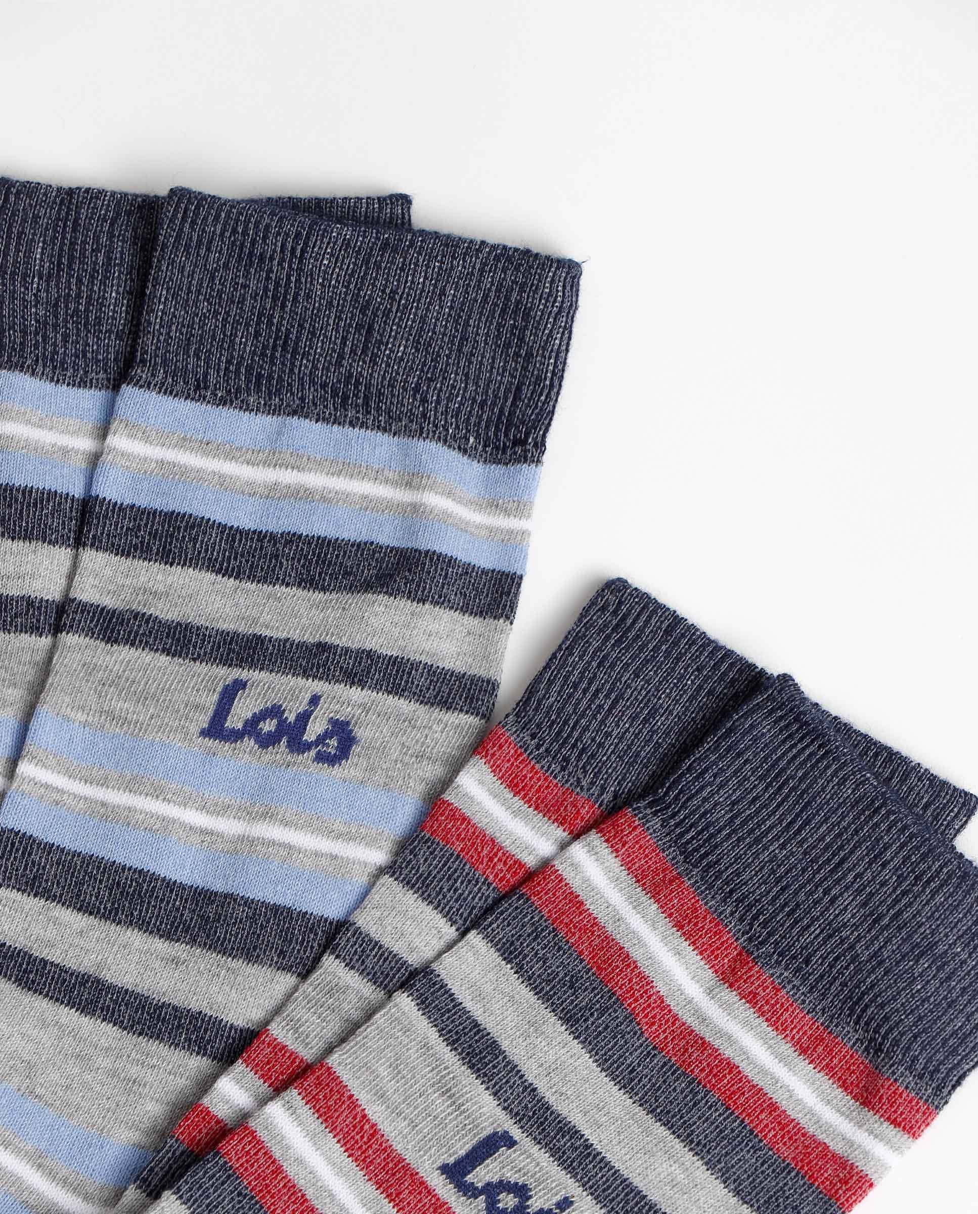 ASSORTMENT LOIS Lois Stripes Medium Sock for Men, (Box of... for wholesale on Faire1